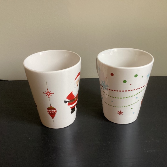 California Pantry Set of 2 Santa and Gingerbread Man Coffee Mugs - Picture 2 of 5